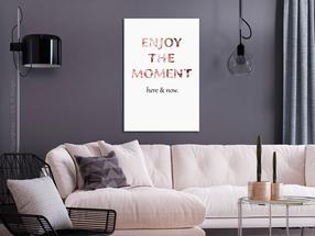 Reprodukcija Artgeist Unique Moment - English Text On White Background, m-a-0869-b-a, 60 cm x 90 cm