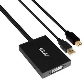 Adapteris Club3D HDCP ON CAC-1130 Mini DisplayPort Male (vyriška), DVI Female (moteriška), juoda sp.