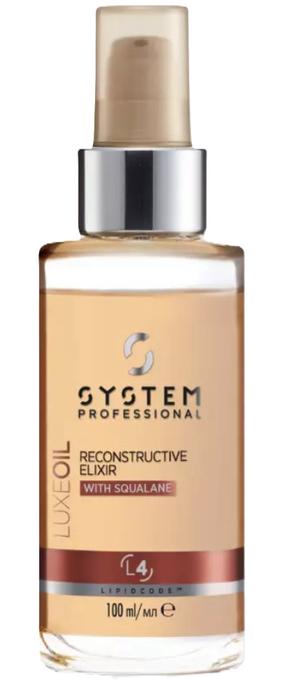 Matu eļļa Wella System Professional Luxeoil Keratin Protect Elixir L4, 100 ml