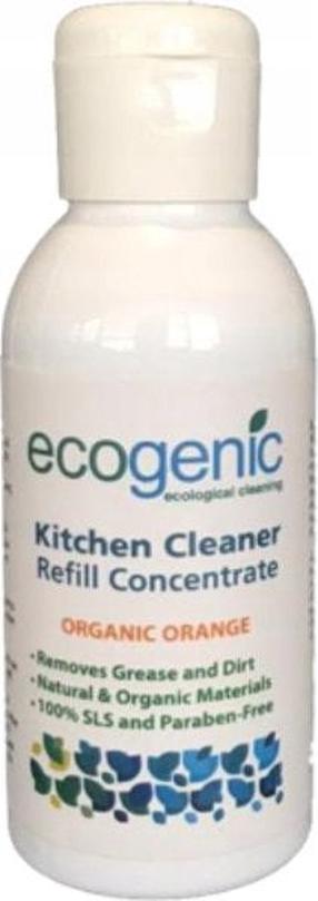 Puhastusvahend Ecogenic Kitchen Organic Orange Refill, köögi puhastamiseks, 0.1 l