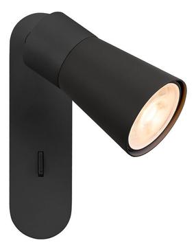 Valgusti seinale SLV Puri 2.0 Cone, GU10, 1 x 6 W, must v. / must v.