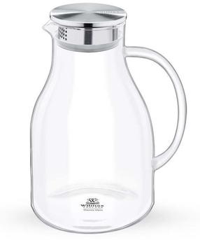 Ąsotis Wilmax Thermo Glass, stiklas, 2.5 l
