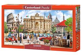 Dėlionė Castorland Splendor Of Rome 4000 el. C-400270-2, 68 cm x 138 cm, 4000 vnt., įvairių spalvų