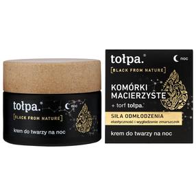 Ночные крем для лица Tołpa Black From Nature, 50.0 мл