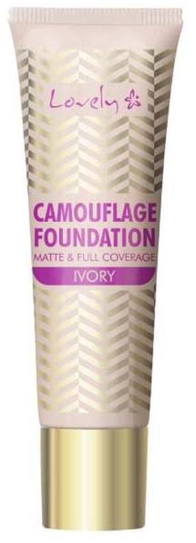 Skystas makiažo pagrindas Lovely Camouflage, ivory, 25 g