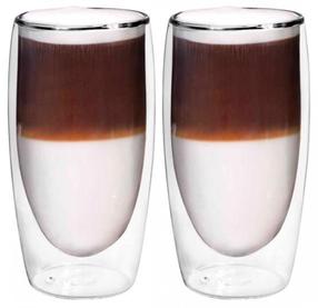 Набор стаканов с двойными стенками Arkolat Boral Latte Macchiato 9692139, прозрачный цв., 0.35 л