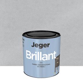 Dažai, baldams Jeger Brillant Silver, pusiau blizgus, 0.5 l, sidabro sp.