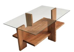 Kavos staliukas Kalune Design Babylon, ruda sp., 105 cm x 60 cm x 40 cm