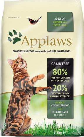 Sausā kaķu barība Applaws Applaws, vistas gaļa, 2 kg