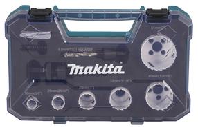 Skylių pjūklas, rinkinys Makita D-47123, 5.1 cm, 9 vnt.