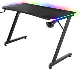 Arvutilaud Trust GXT 710, 120 cm x 60 cm, 76 cm, must v.