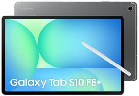 Planšetinis kompiuteris Samsung Galaxy Tab S10 FE+, 13.1", 12GB/256GB, 4G, pilka (pažeista pakuotė)