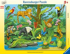 Edukacinė dėlionė Ravensburger, įvairių spalvų, 11 vnt.