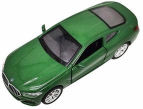 Žaislinis automobilis MSZ BMW M850i Coupe, 1:44, žalia sp.