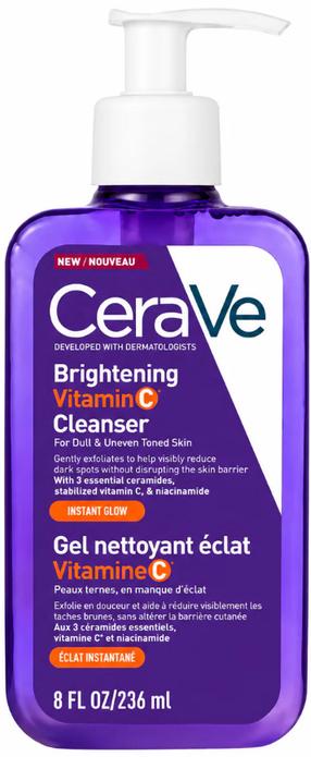 Очищающее средство для лица Cerave Brightening Vitamin C, 236 мл