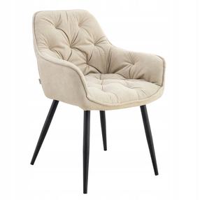 Valgomojo kėdė Homla Fussy Basic 243179, matinė, smėlio sp., 63 cm x 57 cm x 84 cm