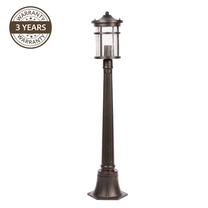 Pastatomas lauko šviestuvas Domoletti Matrix, 60W, E27, IP43, juoda sp., 22 cm x 63.5 cm