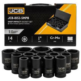 Trieciena galviņu komplekts JCB 8152-5MPB, 22 - 60 mm, 1"