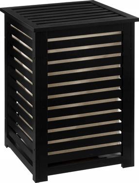 Pesukast 5five Sicela, 65 l, must v., 40 cm x 40 cm x 58 cm