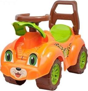 Paspiriamas automobilis Technok Tiger, ruda sp./oranžinė sp.