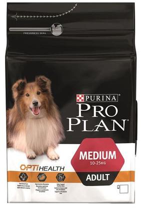 Sausas šunų maistas Pro Plan Medium Adult, 3 kg