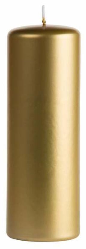 Žvakė, cilindrinė, 610 g, Aukso