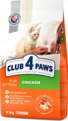 Sausas kačių maistas Club 4 Paws Premium Kitten, vištiena, 5 kg