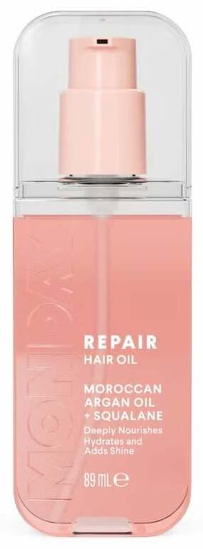 Масло для волос Monday Repair Morocan Argan Oil + Squalane, 89 мл