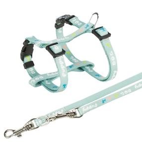 Petnešos šunims Trixie Junior, žalia sp., 270 - 450 mm x 10 mm, M-L