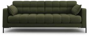 Sofa Micadoni Home Mamaia 3 Seats, žalia sp., 177 x 92 cm x 75 cm