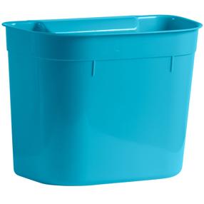 Piekarināms konteiners pārtikas atkritumiem Domotti Monti, 28 cm x 17 cm x 21 cm, plastmasa, zila krās.