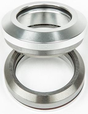 Dviračio vairo kolonėlė BSD Integrated Headset, aliuminis, chromo sp.