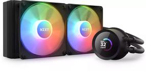 Водяной охладитель для процессора NZXT Kraken 240 RGB, 123 мм x 30 мм