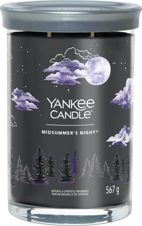 Свеча, ароматическая Yankee Candle Signature Midsummer's Night, 60 - 100 час, 567 г, черный цв.
