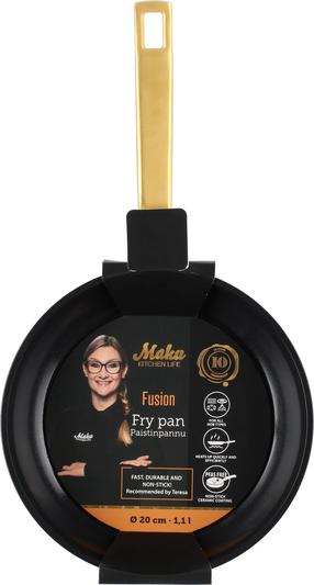 Cepšanas panna Maku Fusion 650277, Ø 20 cm, alumīnijs/nerūsējošais tērauds