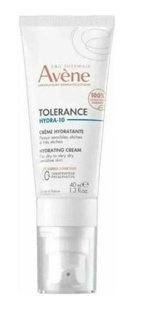 Veido kremas Avene Tolerance Hydra 10, 40 ml