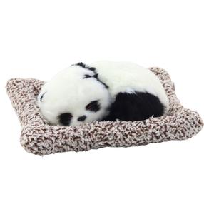 Rotaļlietu figūriņa, panda Lean Toys Plush Animal, 18 cm, balta krās./melna krās.