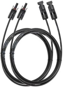 Kabelis EcoFlow EFMC4, 3 m, juoda sp.