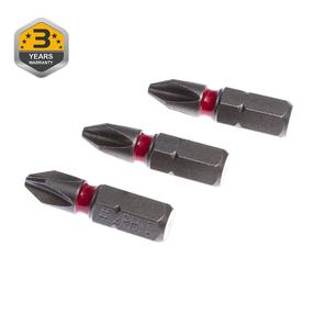 Triecienskrūvgrieža biti Forte Tools BT03I, PH2, 25 mm