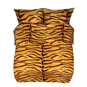 Patalynės užvalkalų komplektas Rustilė Wild Tiger 1938, ruda sp., 60 x 60 cm, 210 x 240 cm