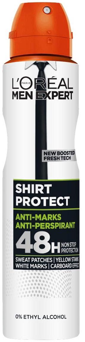 Vyriškas dezodorantas L’Oréal Paris Men Expert Shirt Protect, 250 ml