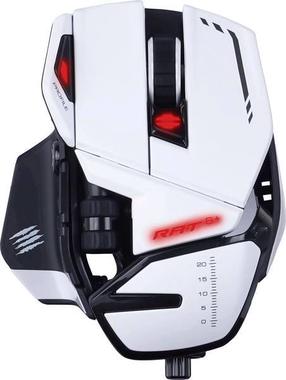 Проводная игровая мышь Mad Catz R.A.T. 6+, белый цв.