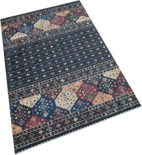 Kilimas Conceptum Hypnose W1160, įvairių spalvų/tamsiai mėlyna sp., 220 cm x 140 cm