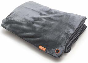 Греющее одеяло Bodi-Tek Cozy, серый цв., 160 см x 130 см
