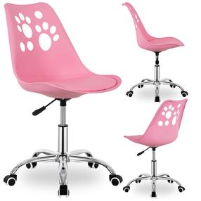 Vaikiška kėdė Springos HF0038, 58 x 48.5 x 80 - 90 cm, rožinė