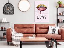 Reprodukcija Artgeist Liquid Lips N9389, 40 cm x 60 cm