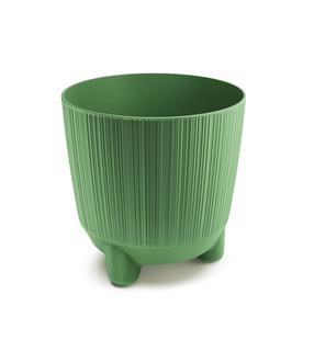 Цветочный горшок Prosperplast Ryfo DRF170N-5615C, пластик, Ø 16.8 см, зеленый цв.