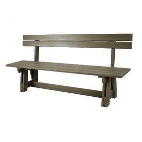 Lauko suoliukas Riva, pilka sp., 180 cm x 40 cm x 43 cm