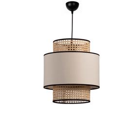 Светильник навесной Opviq Chandelier AYD-3506, песок цв. / черный цв.