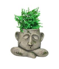 Dekoratyvinis vazonas "Berniukas" Garden Center FC4160, 30 cm x 23 cm x 20 cm, pilka sp.